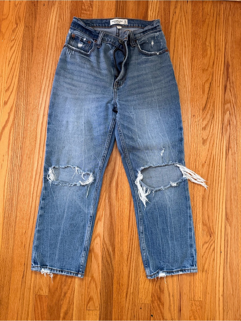 Abercrombie & Fitche curve love ankle straight Jean size 25 XS